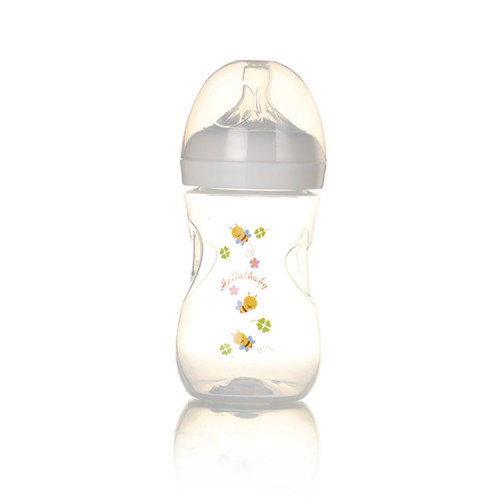 بيبي كير زون رضاعة بلاستيك 240 مل 8532  لون عشوائي