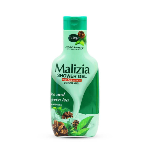 ماليزيا - رغوة استحمام بالصنوبر والشاي الاخضر, 1000 مل