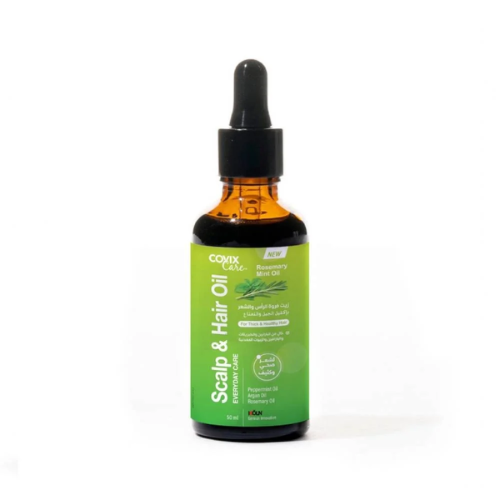 كوفيكس كير زيت للشعر وفروة الرأس بزيت اكليل الجبل والنعناع 50 مل