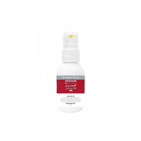 افالون فارما محلول افوجين 5% مع مينوكسيديل 5% - 50 مل