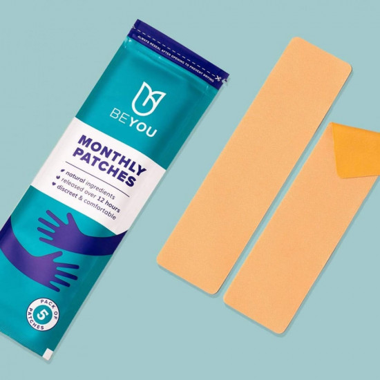 بي يو لصقات لتخفيف تقلصات الدورة الشهرية - 5 لصقات
