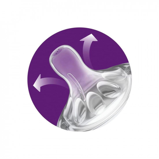 فيليبس افنت زجاجة رضاعه بلاستيك ناتشرال زهري 260x2 مل فيليبس افنت زجاجة رضاعه بلاستيك ناتشرال زهري 260x2 مل