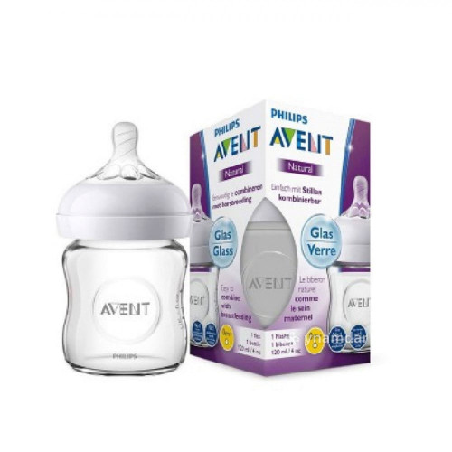 فيليبس افنت رضاعة زجاجية ناتشورال ( scf051/17 ) 120 مل