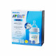 فيليبس افنت رضاعة بلاستيكية m0+ مضادة للمغص - 125x2 مل