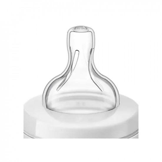 فيليبس افنت رضاعة بلاستيكية مضادة للمغص ( scf813/61 ) سعة 260 مل