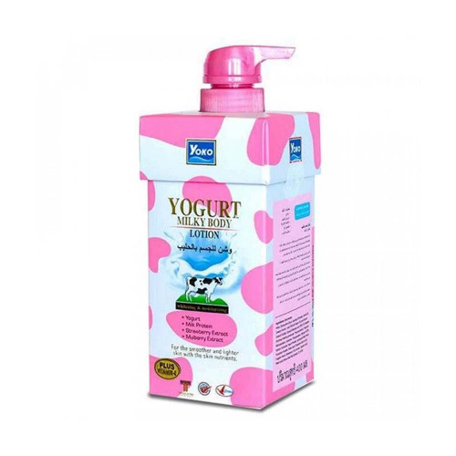 يوكو لوشن للجسم بالحليب والزبادي 400 مل