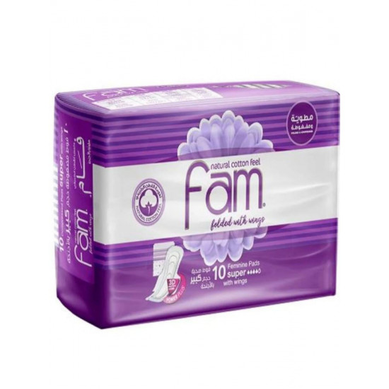 فوط صحية نسائية من فام , 10 فوط