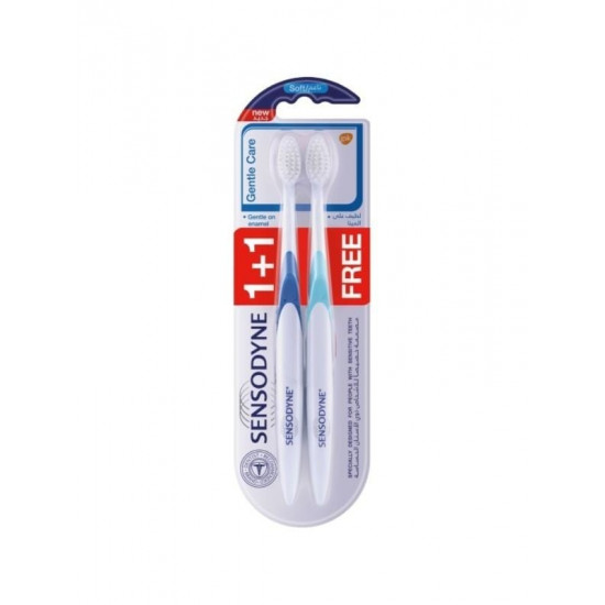 فرشاة أسنان عناية لطيفة ناعمة من سنسوداين - تأتي بألوان متعددة فرشاة أسنان عناية لطيفة ناعمة من سنسوداين - تأتي بألوان متعددة