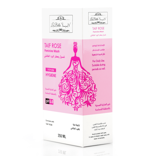 غسول بعطر الورد الطائفي للمنطقة الحساسة من لابيلا - 250مل