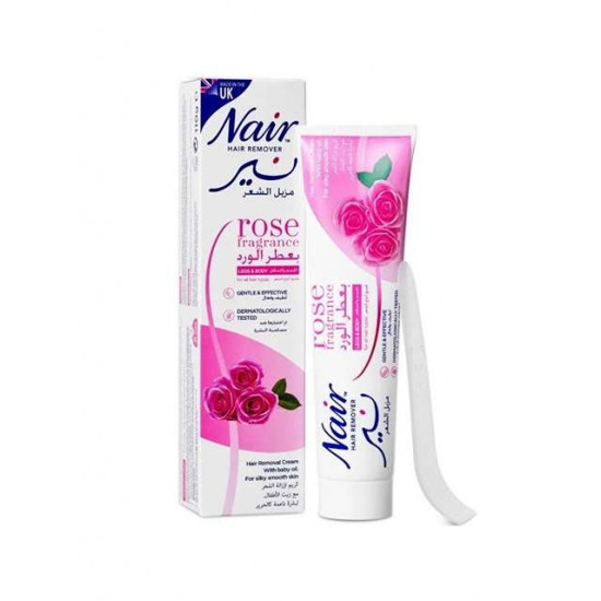 نير كريم لإزالة الشعر بعطر الورد للبشرة الحساسة 110جرام