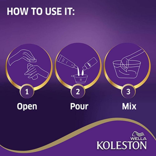 ويلا كوليستون صبغة شعر - بني رمادي متوسط 304/1