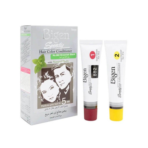  بيجن صبغة شعر سريعة بدون امونيا - بني اسود رقم 882