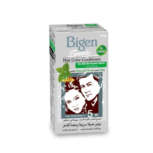  بيجن صبغة شعر سريعة بدون امونيا - بني اسود رقم 882