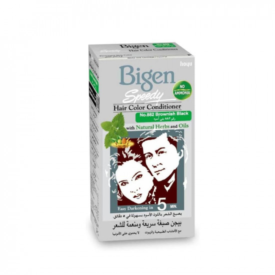  بيجن صبغة شعر سريعة بدون امونيا - بني اسود رقم 882