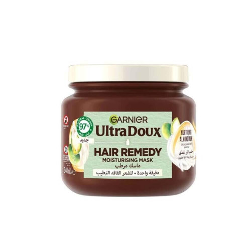 غارنييه الترا دوكس ماسك مرطب حليب اللوز المغذي - 340 مل