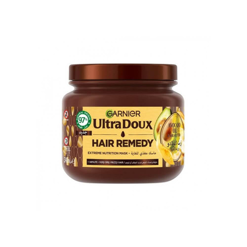 غارنييه اولترا دوكس ماسك مغذي الأفوكادو وزبدة الشيا 340 مل
