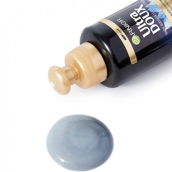 غارنييه الترا دوكس كريم معزز للمعان بالفحم الأسود وزيت حبة البركة 200 مل