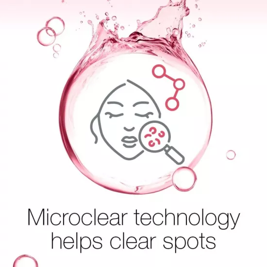 نيتروجينا فيزيبلي كلير غسول للوجه بالجريب فروت الوردي - 200 مل