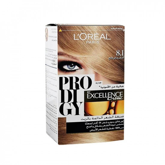 لوريال باريس بروديجي صبغة شعر - أشقر رمادي فاتح 8.1