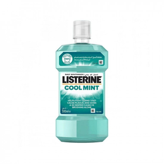 ليسترين غسول فم يومي كول منت - 500 مل