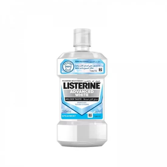 ليسترين غسول فم بالفلوريد ادفانز 250 مل