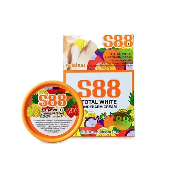 كريم توتال وايت تفتيح تحت الإبط - من أس 88 35 جرام