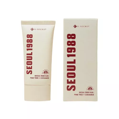 كي سيكريت سيول 1988 كريم واقي شمس بعامل حماية 50 بالصنوبر والسيراميد – 50 مل