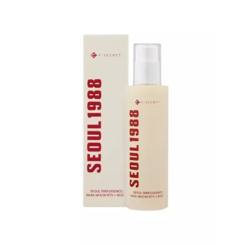 سيول 1988 خلاصة مخاط الحلزون 97 % والأرز لترطيب وتهدئة البشرة من كي سيكريت - 100 مل