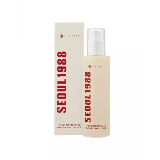 سيول 1988 خلاصة مخاط الحلزون 97 % والأرز لترطيب وتهدئة البشرة من كي سيكريت - 100 مل