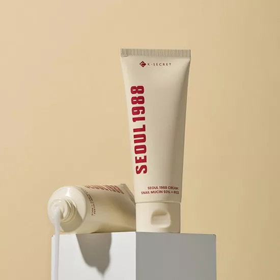 سيول 1988 كريم مرطب بمخاط الحلزون 93% والأرز من كي سيكريت - 100 مل