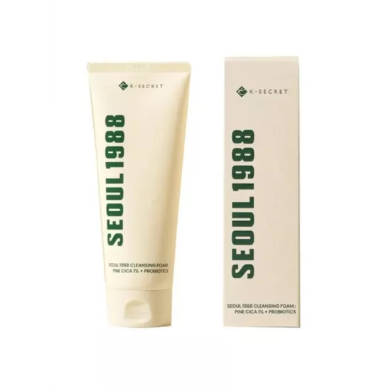 سيول 1988 غسول رغوي منظف للبشرة خلاصة الصنوبر والبروبيوتيك من كي سيكريت - 150 مل سيول 1988 غسول رغوي منظف للبشرة خلاصة الصنوبر والبروبيوتيك من كي سيكريت - 150 مل