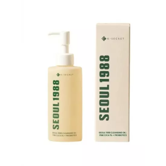 سيول 1988 زيت غسول البشرة خلاصة الصنوبر والبروبيوتيك من كي سيكريت - 200مل سيول 1988 زيت غسول البشرة خلاصة الصنوبر والبروبيوتيك من كي سيكريت - 200مل