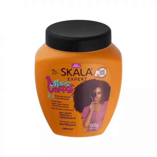 سكالا اكسبريت كريم معالج مرطب للشعر 2 في 1 للشعر المجعد والمجعد جدا - 1000 جرام سكالا اكسبريت كريم معالج مرطب للشعر 2 في 1 للشعر المجعد والمجعد جدا - 1000 جرام