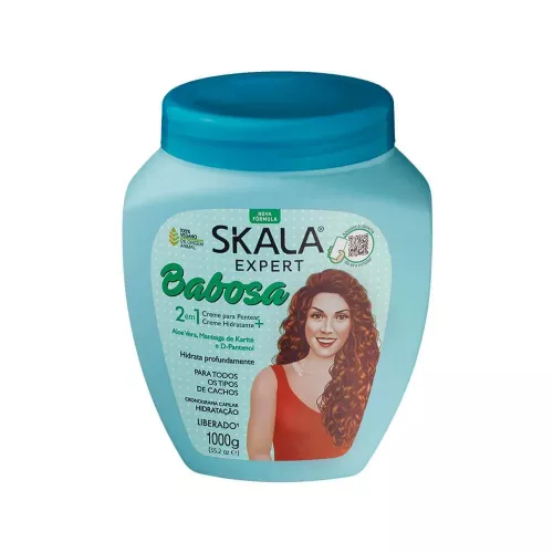 سكالا اكسبيرت كريم معالج للشعر 2 في 1 بخلاصة الالوفيرا - 1000 جرام