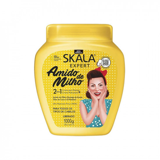 سكالا اكسبيرت كريم معالج بخلاصة نشأة الذرة 2 في 1 للشعر - 1000 جرام سكالا اكسبيرت كريم معالج بخلاصة نشأة الذرة 2 في 1 للشعر - 1000 جرام