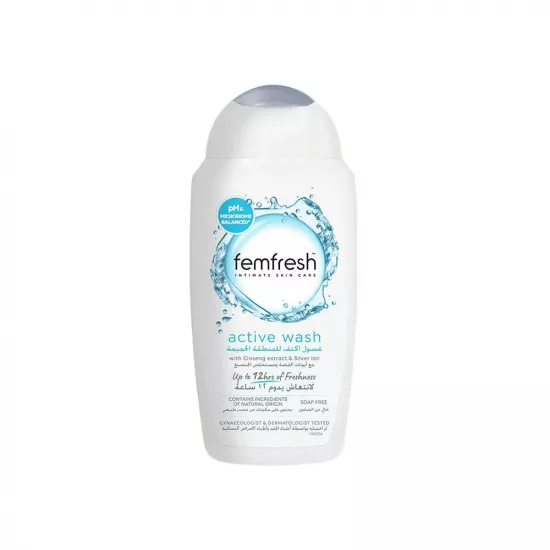  فيم فريش العناية القصوى غسول اكتف منعش للمناطق الحميمة - 250 مل