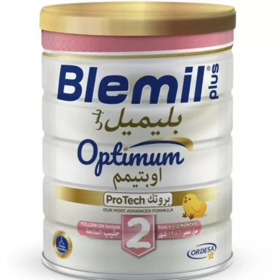 حليب بليميل بلس اوبتيمم بروتك رقم (2) من 6 الى 12 شهرا - 400 جرام