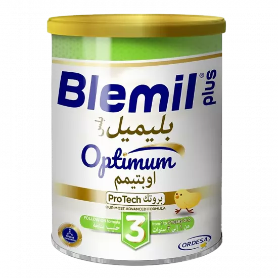 حليب بليميل بلس اوبتيمم رقم (3) من 1 الي 3 سنوات - 800 جرام