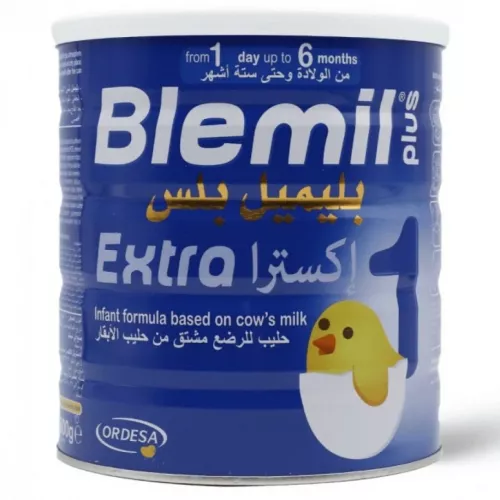 حليب بليميل بلس اكسترا رقم (1) متابعة الرضع من الولادة حتي 6 أشهر - 600 جرام
