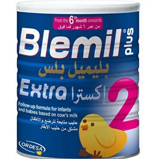 حليب بليميل بلس اكسترا رقم (2) متابعة الرضع من 6 الي 12 شهرا - 600 جرام
