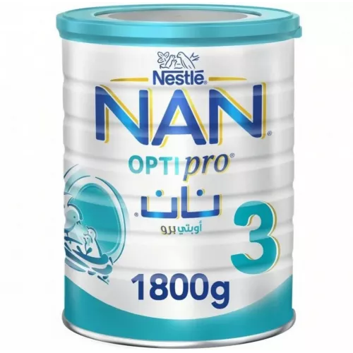 حليب نان اوبتي برو رقم (3) من 1 الي 3 سنوات من نستله - 1800 جرام حليب نان اوبتي برو رقم (3) من 1 الي 3 سنوات من نستله - 1800 جرام