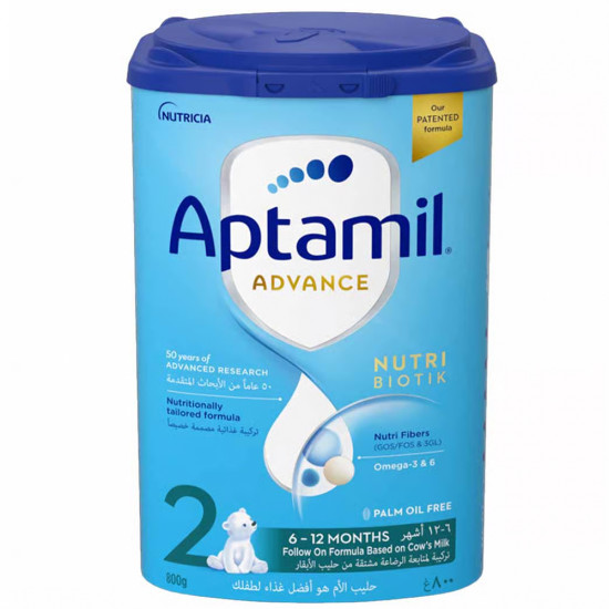 أبتاميل أدفانس حليب الأطفال رقم (2) من 6 الي 12 شهر - 800 جرام أبتاميل أدفانس حليب الأطفال رقم (2) من 6 الي 12 شهر - 800 جرام