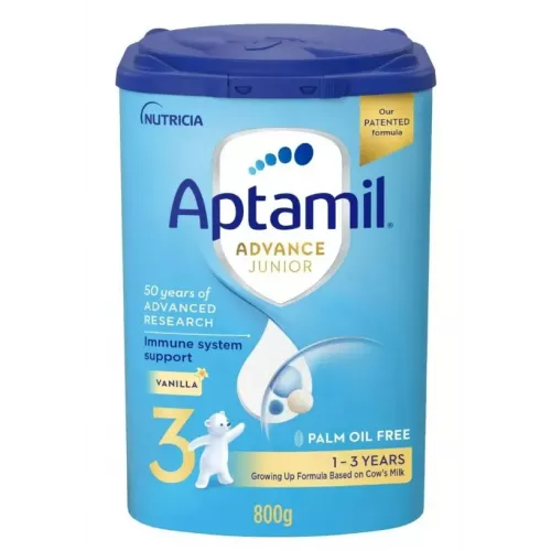 أبتاميل ادفانس جونيور حليب الأطفال رقم (3) من 1 الي 3 سنوات - 800 جرام أبتاميل ادفانس جونيور حليب الأطفال رقم (3) من 1 الي 3 سنوات - 800 جرام