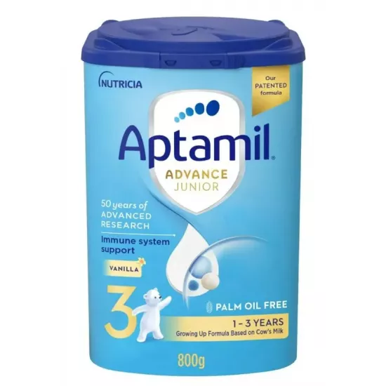 أبتاميل ادفانس جونيور حليب الأطفال رقم (3) من 1 الي 3 سنوات - 800 جرام أبتاميل ادفانس جونيور حليب الأطفال رقم (3) من 1 الي 3 سنوات - 800 جرام