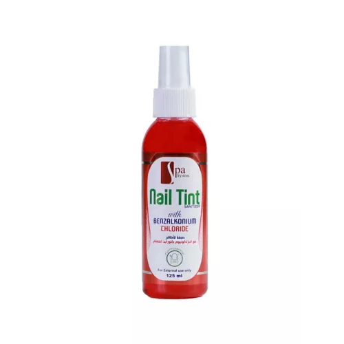 مطهر أظافر مع كلوريد البنزالكونيوم من سبا سيستم , 125 مل