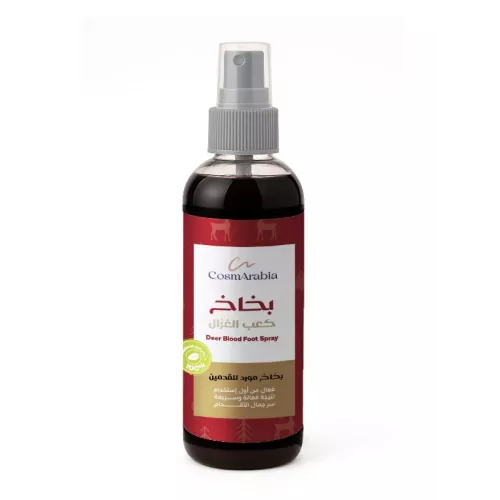 بخاخ مورد للقدمين بكعب الغزال من كوزماريبيا - 190مل