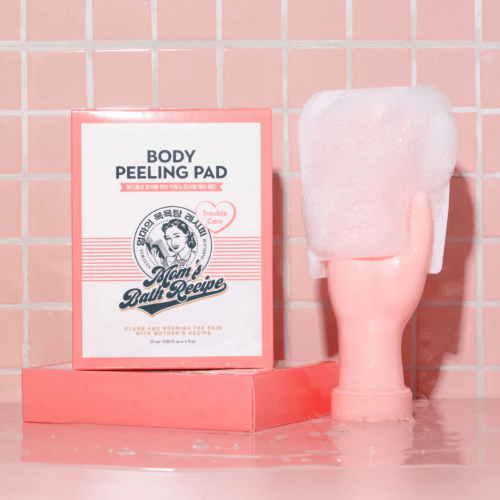 مومز باث ليفة التقشير للعناية بمشاكل الجسم - 1 قطعة