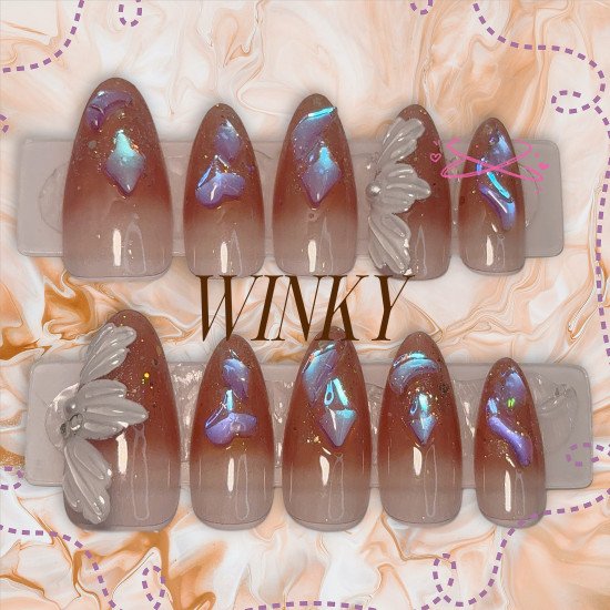 Shimmer - Long Nails