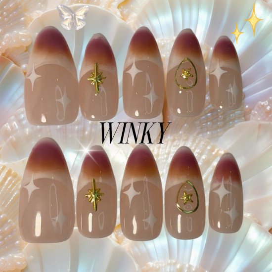 Sparkle - medium nails