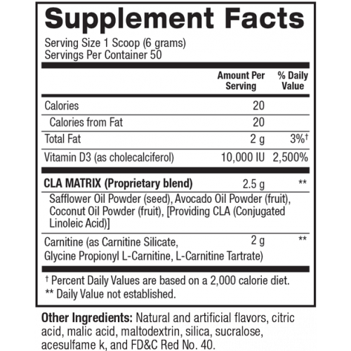 بي بي اي كارنتين + سي ال ايه نكهة فواكه مشكل BPI CLA + Carnitine